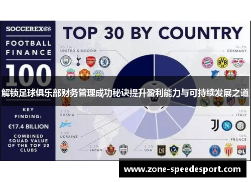 解锁足球俱乐部财务管理成功秘诀提升盈利能力与可持续发展之道 解锁足球俱乐部财务管理成功秘诀提升盈利能力与可持续发展之道